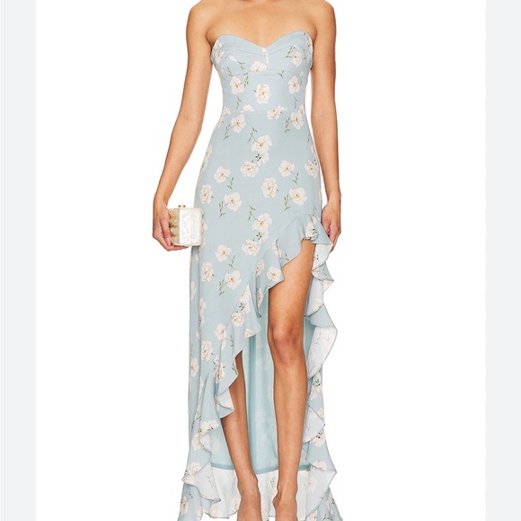 Amanda Uprichard Dresses & Skirts - Amanda Uprichard Eden Gown in Angelonia Size Large NWT